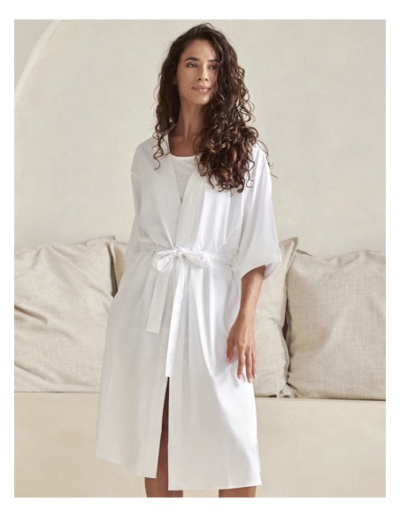TOW-TC054-Ladies Satin Robe 2